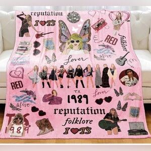 I Love Taylor Swift 1989 Fleece Blanket